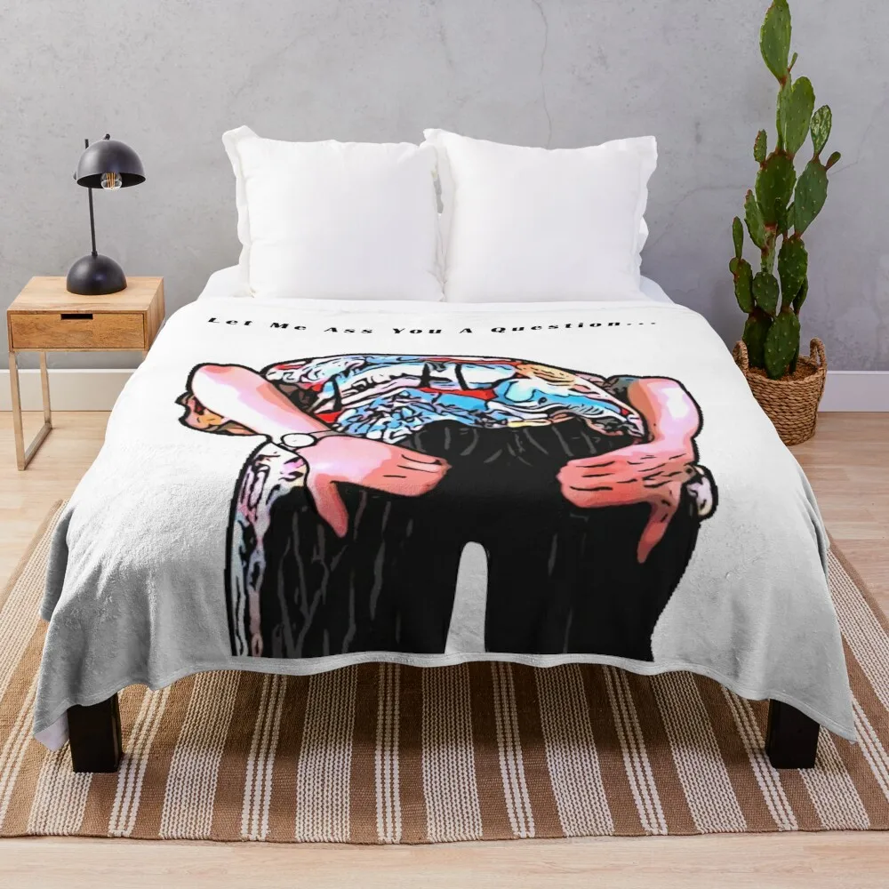 

Pet Detective Cartoon Throw Blanket Sleeping Bag Cute Plaid sofa bed Blankets