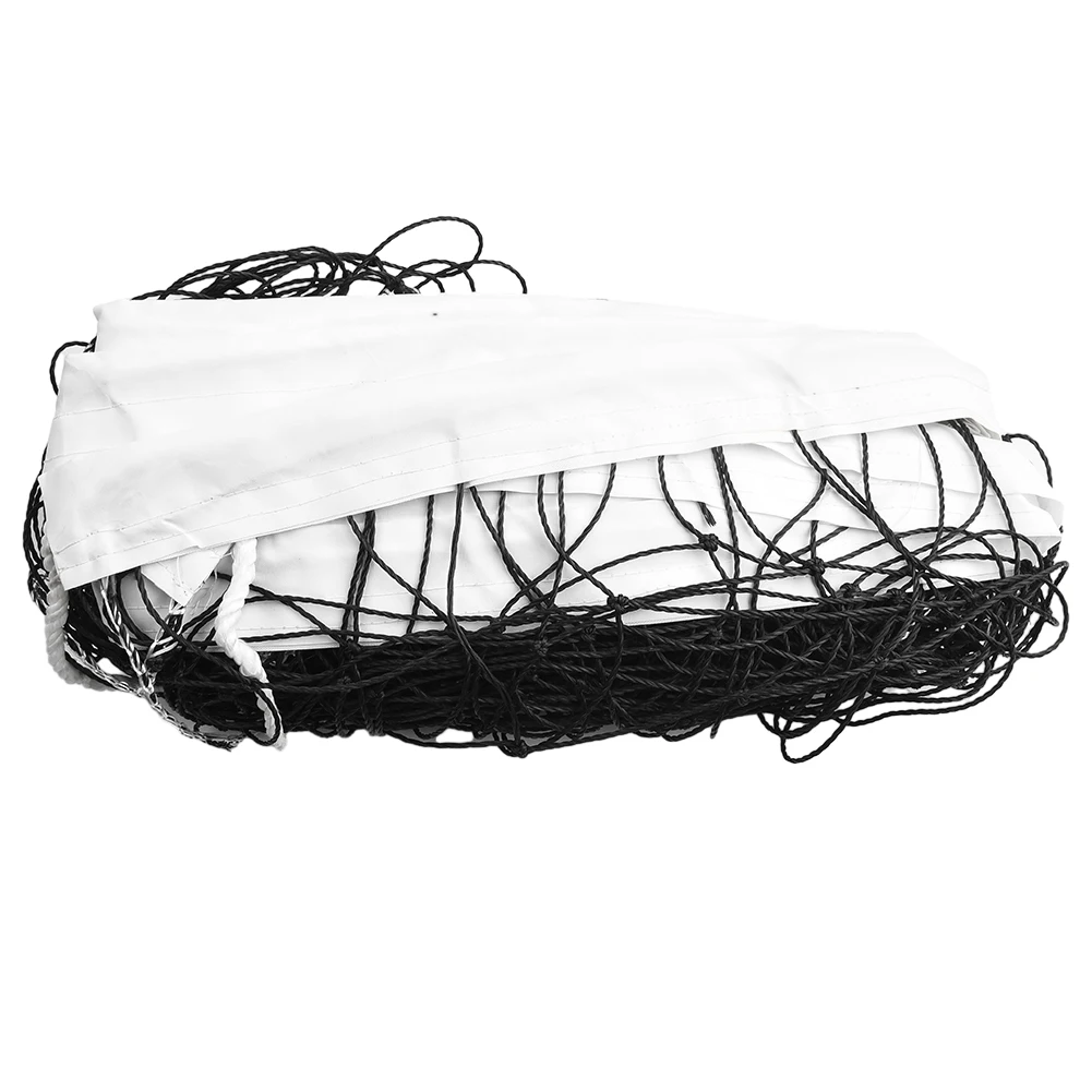 Outdoor Volleyball Net 950x100cm For Beach Backyard Indoor Sports Polyethylene Material With Reinforced Edge Rope System