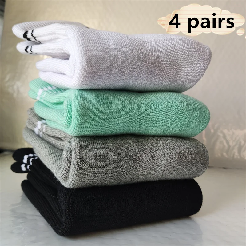 Cotton Female Yoga Sports Sock Medium Long Socks Pilates Fitness Sports Four Seasons High Quality Women's Yoga Sock 1/4 pairs