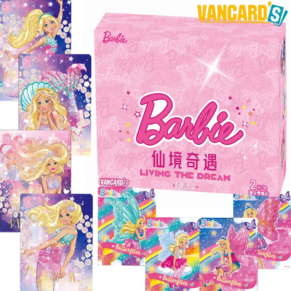 

Genuine VANCARD'S Classic Well-known Likeable Girls Collection Cards Movie Roles Fairy Tales Adventure Portrait Cards Kids Gifts
