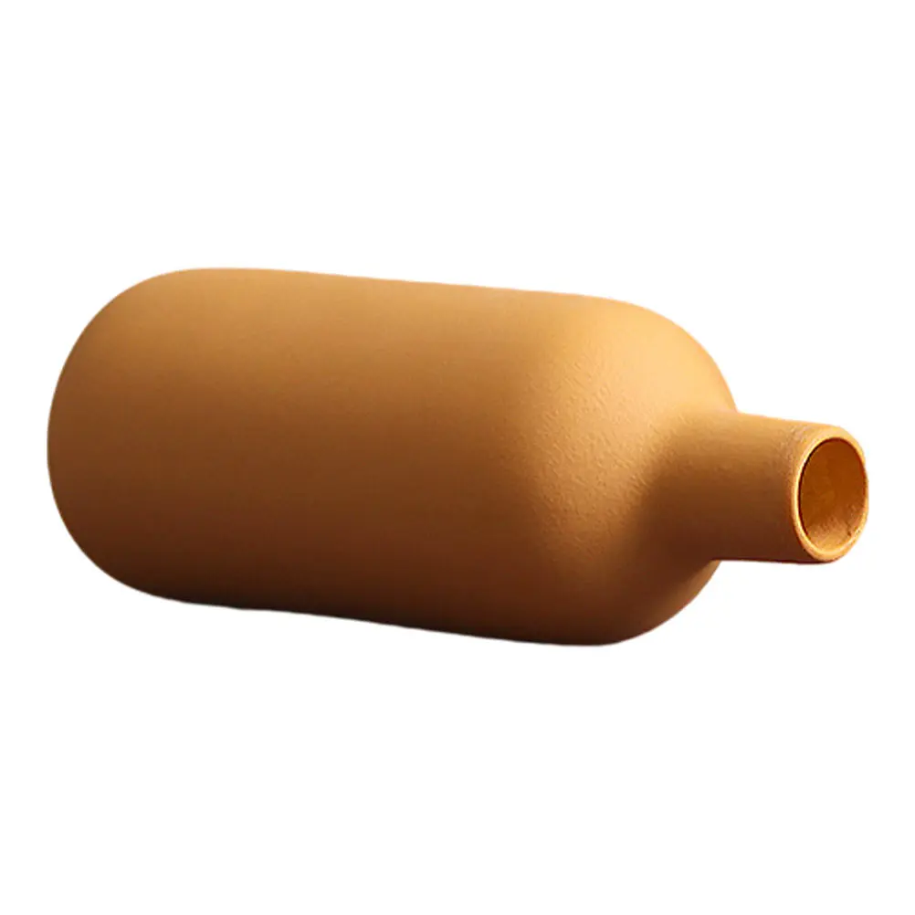 

1Pcs Ceramic Flower Vase Elegant Pastoral Style Compact Size Decorative Floral Vase Fresh Design for Indoor Home Arrangement