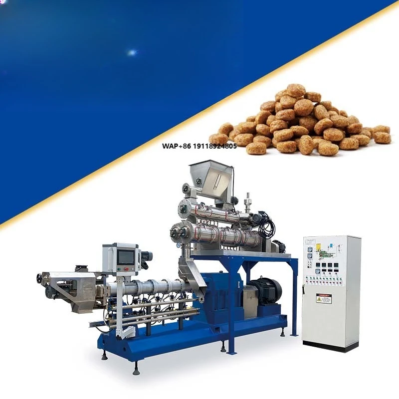 

Pet Food Processing Machines cat Dry Food Machine Pet Food Twin Screw Extruder