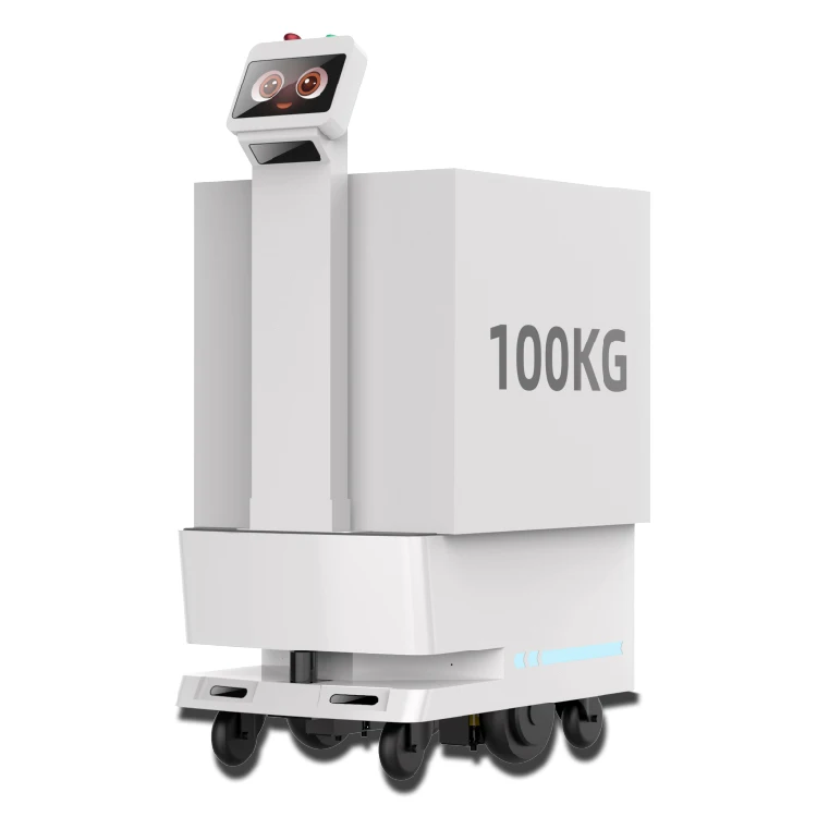 Intelligent Obstacle Avoidance  self Driving Factory Workshop Logistics  robot Warehousing Delivery Robot AGV