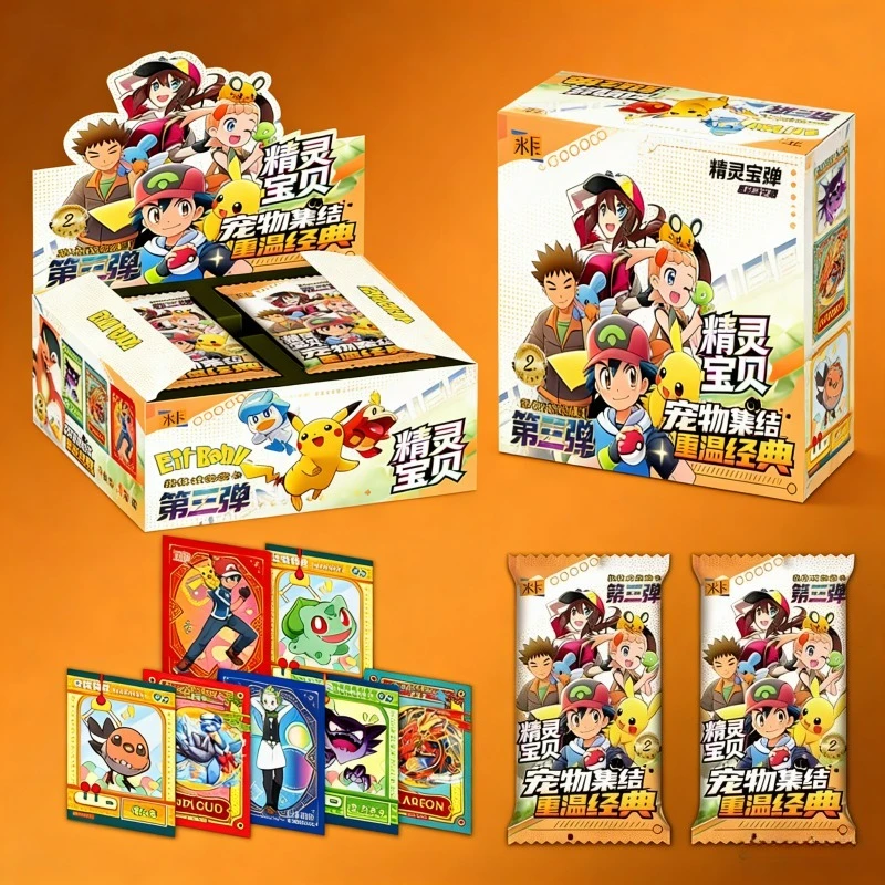 

Новые коллекционные карты Покемон 2026 года, 30 шт., 3-я коллекция: Пикачу, Арцеус, редкие карты TCG, аниме-игрушки, подарок для детей, коллекционные игральные карты