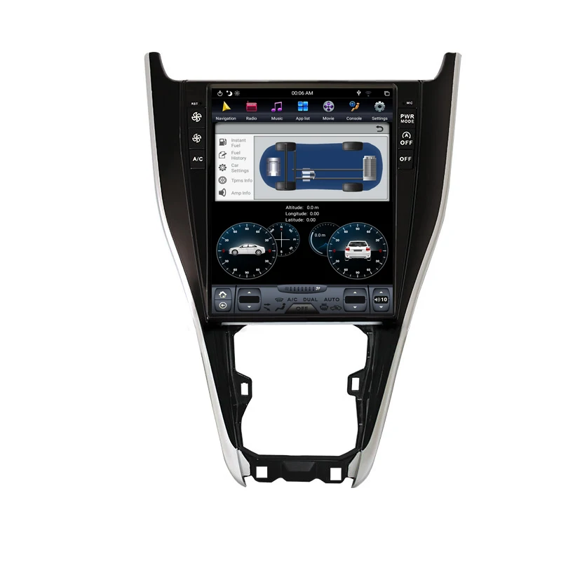 

Android Auto For Toyota Harrier XU60 2013 - 2020 Car Radio Head Unit Multimedia Video Player Navigation GPS Camera No 2din DVD