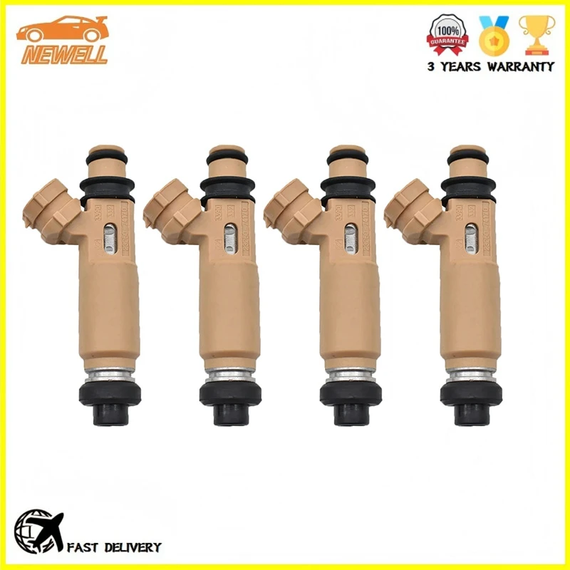 4pcs 23209-74170 Fuel Injector For TOYOTA Camry Rav4 Avensis Ipsum Corona Townace/Liteace Carina FF ED Cad Vista 3S-FE 2.0L