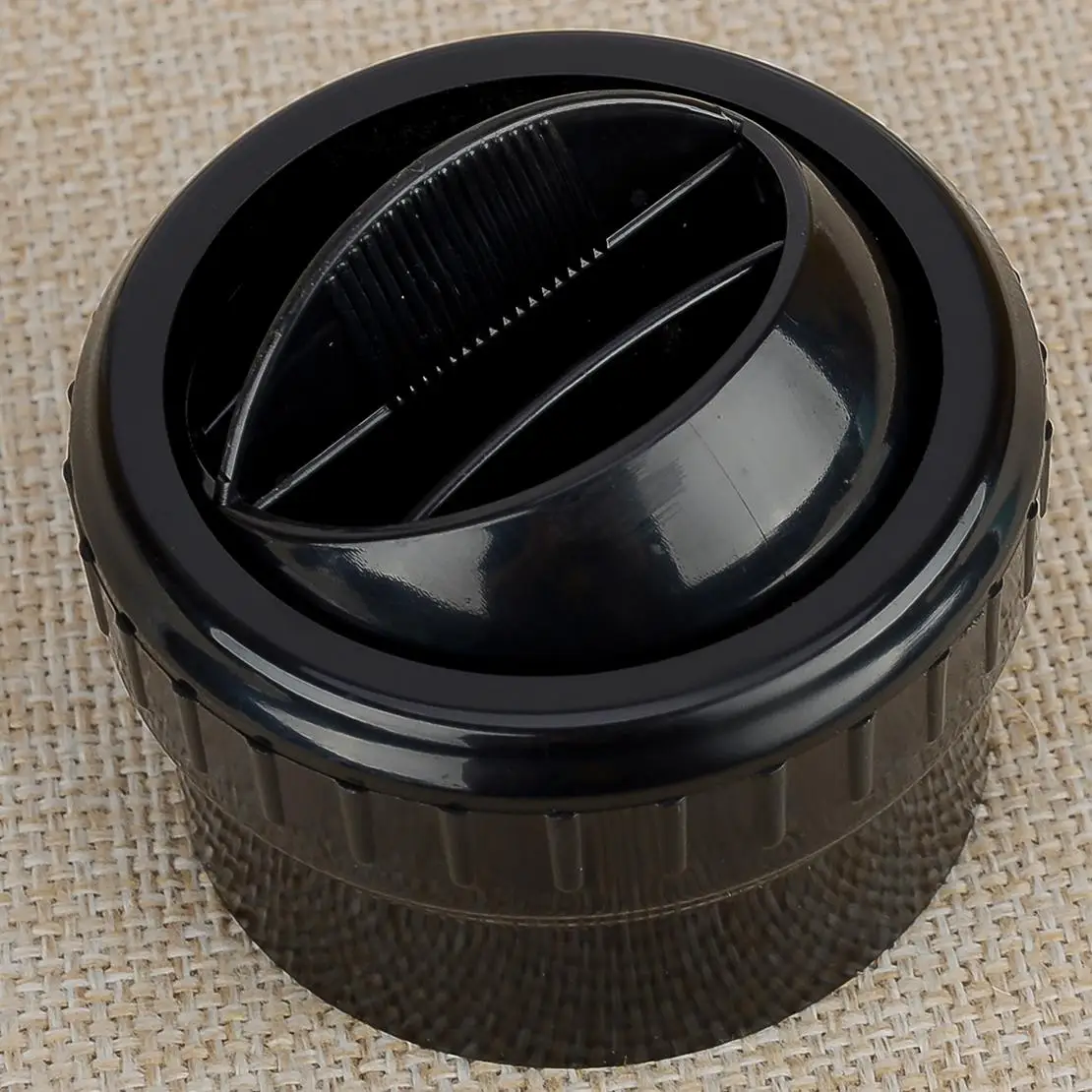 Black ABS 61mm Round A/C Air Conditioning Outlet Vent Universal for Marine Boat Yacht Bus Car Truck RV New