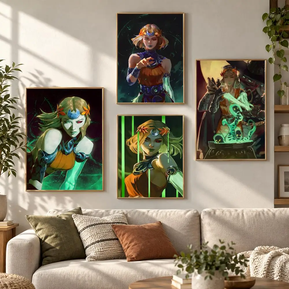Video Game H-Hades 2 Poster HD Waterproof Aesthetic Wall For Home Decor Trendy Durable Easy To Apply Art
