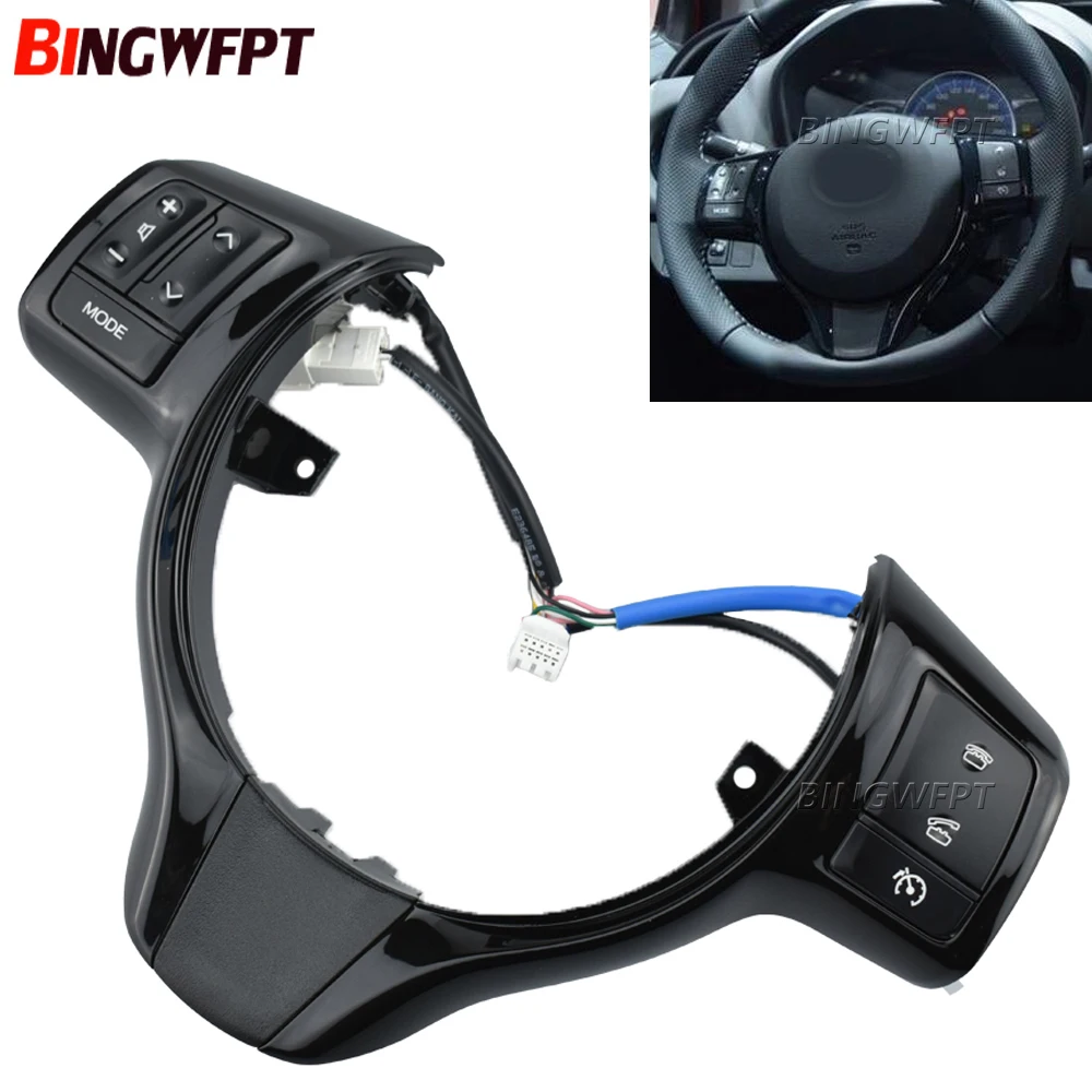 Steering Wheel Switch For Toyota Yaris 2012-2018 Verso-S VitZ 2012-2014 Phone Control Volume Buttons