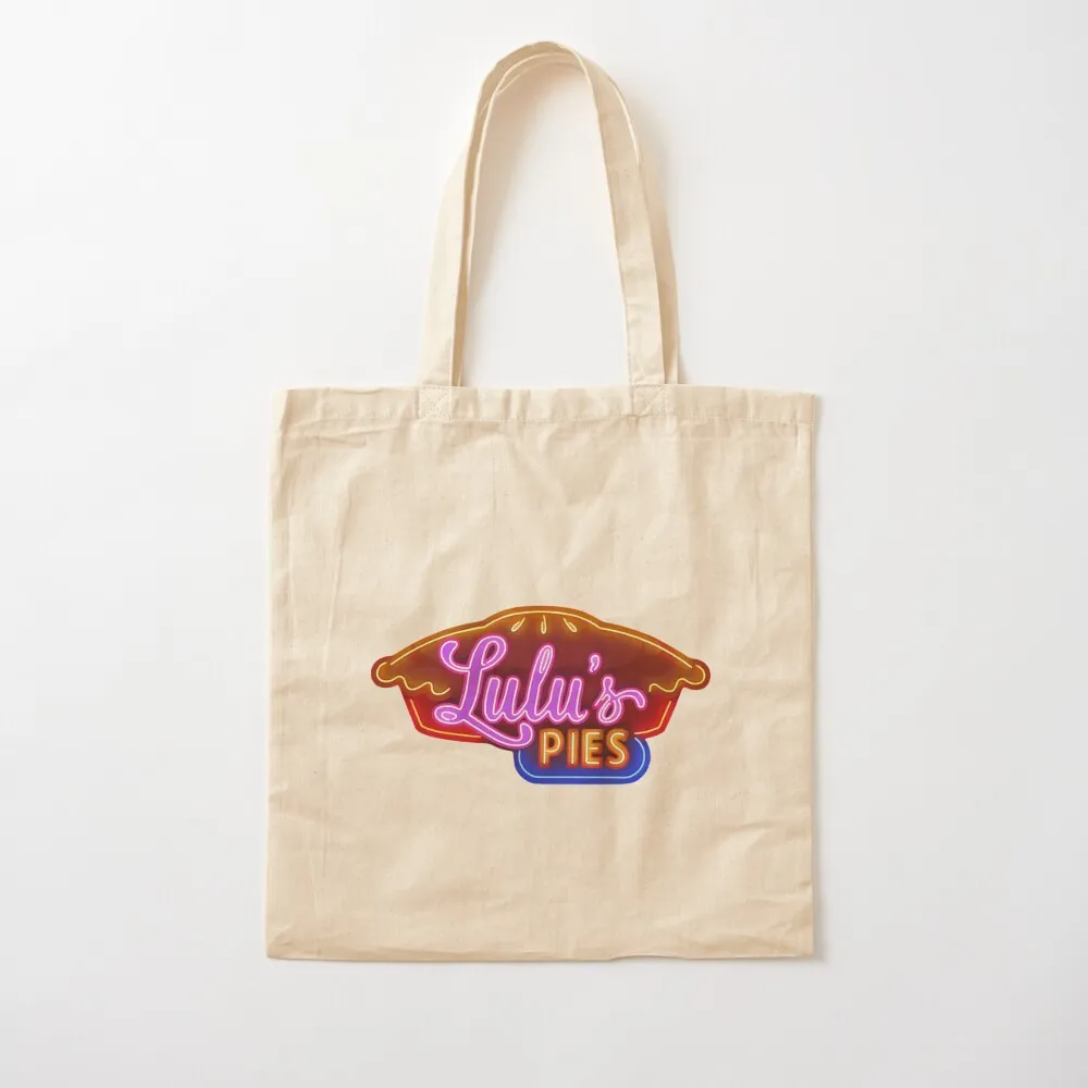 Lulu's Pies Neon Sign - Waitress the Musical - Broadway, West End Tote Bag shopper bag woman female bag the tote custom bags