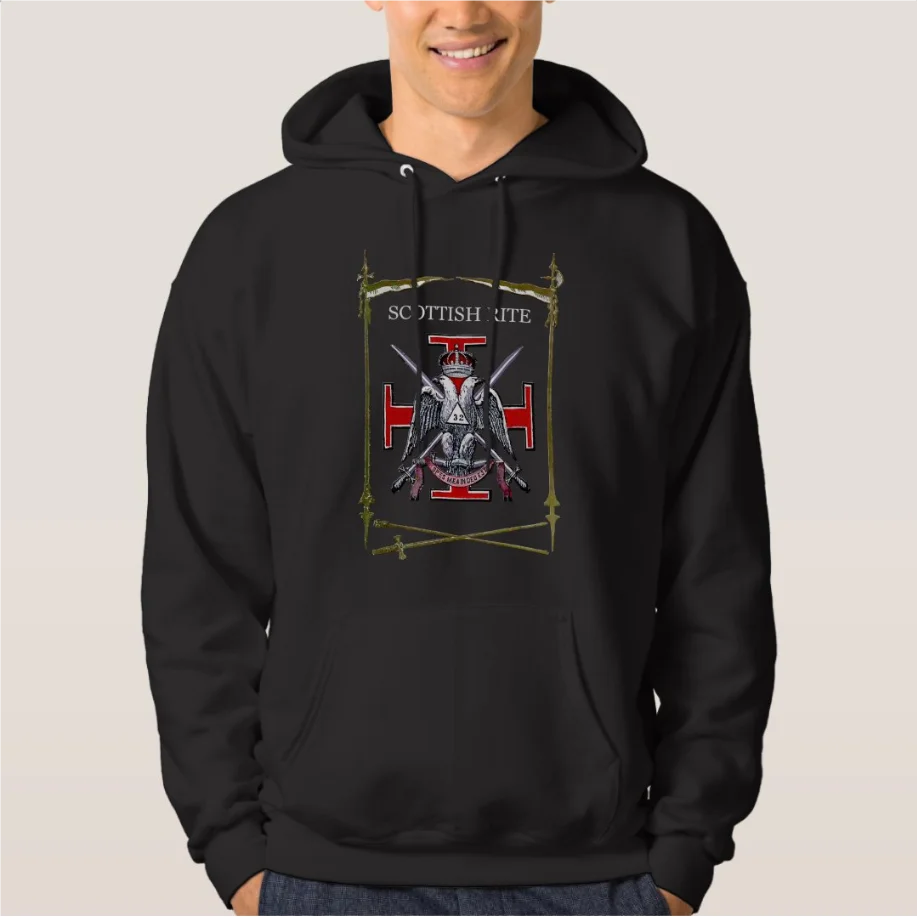 

Scottish Rite Scottish Rite of Freemasonry Pullover Hoodie New Comfortable Cotton Casual Mens Sweatshirt Fashion Streetwear