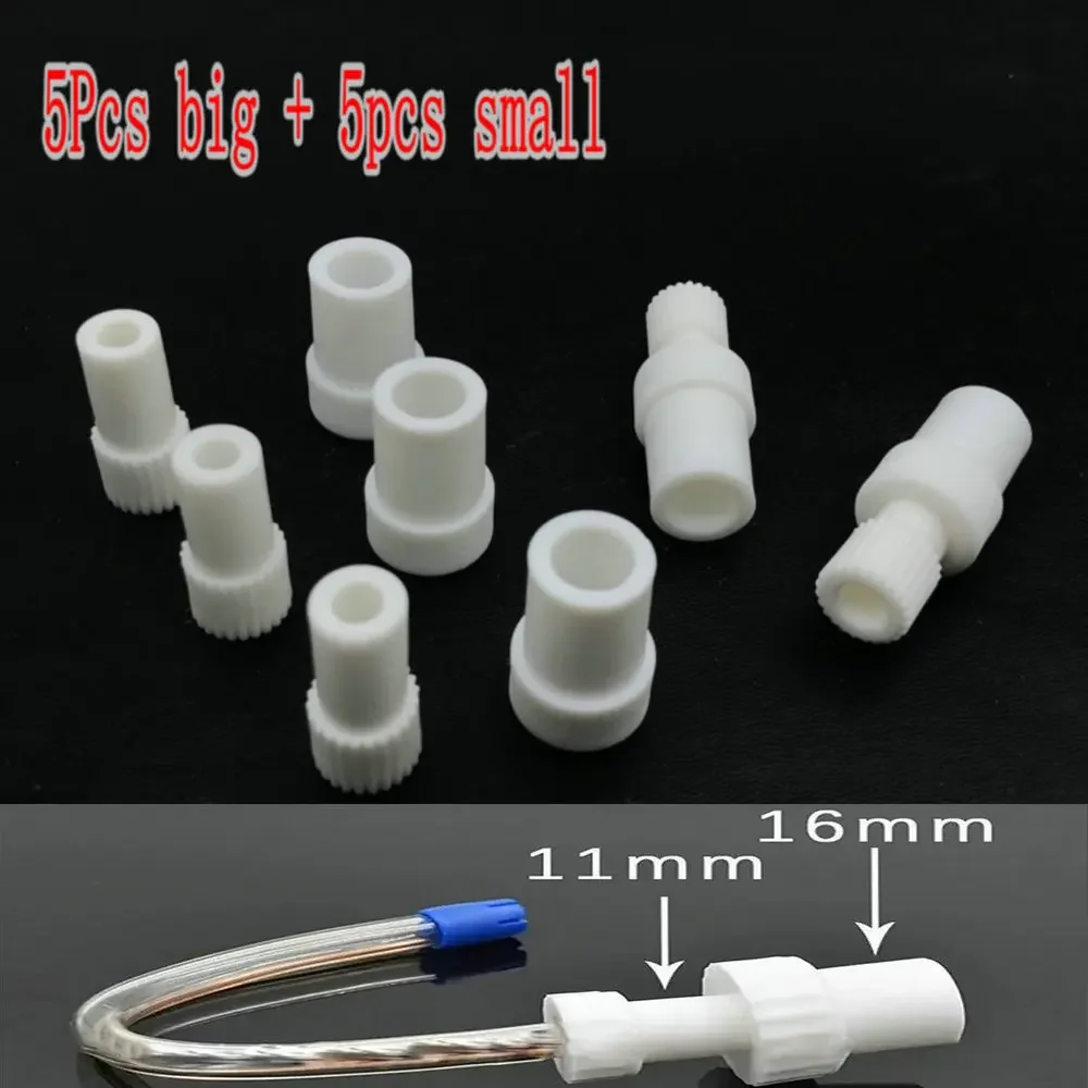 

10pcs/set Dentist Tool Disposable Surgical Dental Suction Tube Convertor Saliva Swivels Ejector Suction Adaptor Tips