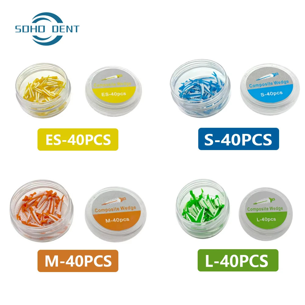 

5 коробок, стоматологические межзубные клинья, уплотнительные композитные клинья, силиконовые, подходят, адаптивный материал для стоматолога, эндодонтическая матрица