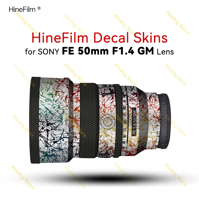 

Customized Skin for 50F1.4 Lens Skins for Sony FE50F1.4GM Lens Stickers For Sony FE50 F1.4 GM Lens Sticker 50mm Wrap Cover Film