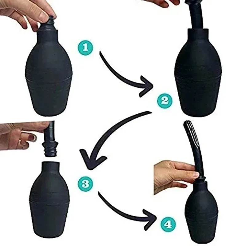 관장약 항문 세척 볼 스타일 장 세척 포스트, 성교 관장약 도구, 남성 및 여성 청소 장비, 항문 청소 장치