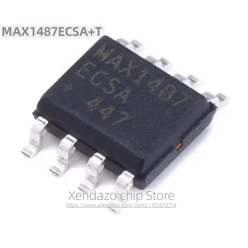 10pcs/lot MAX1487ECSA+T MAX1487ECSA MAX1487 SOP-8 package Original genuine RS422/RS485 transceiver chip