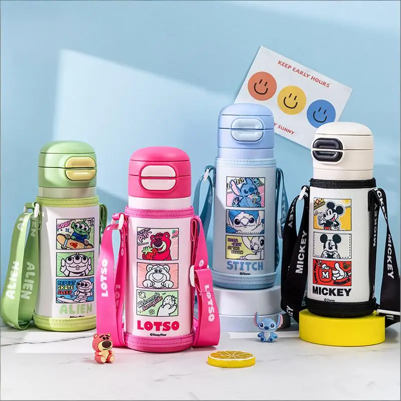 

Термокружка из нержавеющей стали 316 с изображением Микки Мауса, милый дизайн Лотсо, персонализированная модная кружка для студентов, подарок на детский праздник