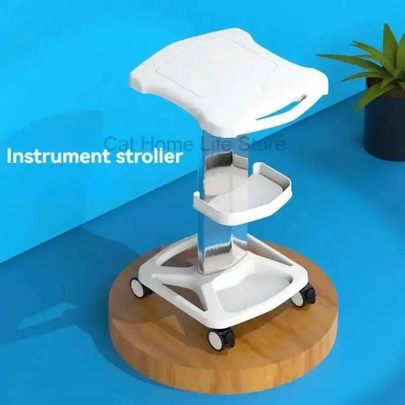 Salon Beauty Stand Hair Rolling Professional Trolley Spa Rolling Trolley Stand Mobile Cart With Wheel Beauty Instrument Trolle