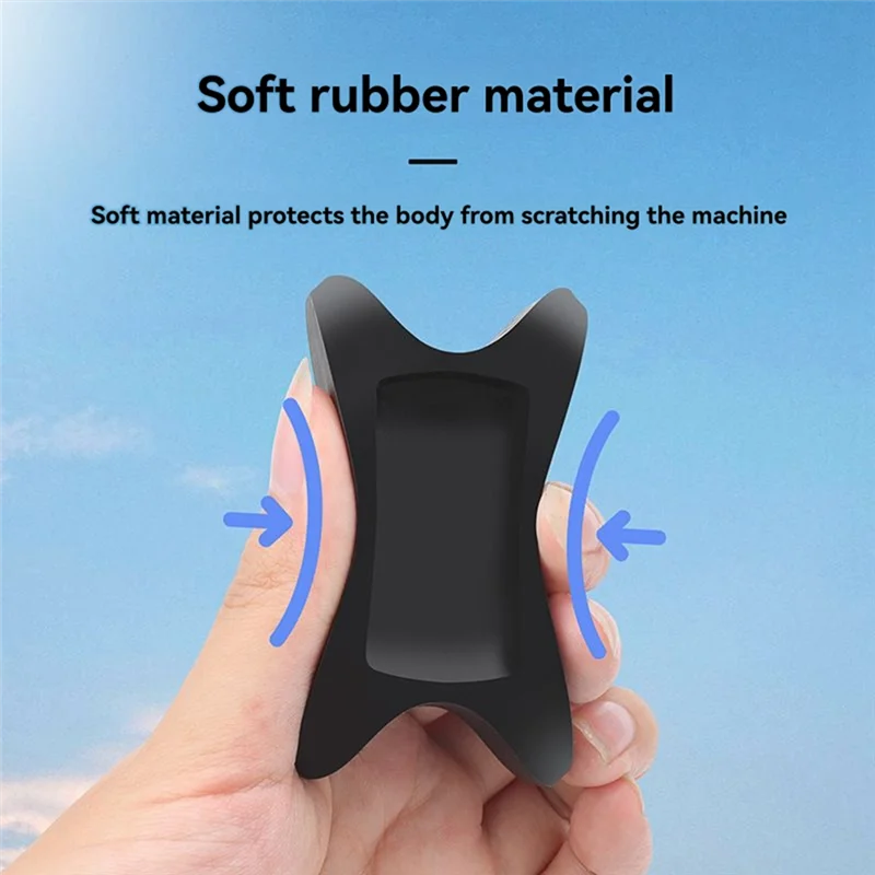 3CGRO-For Insta360 X5 Camera Desktop Support Base Soft Rubber Non-Slip Mount Stand Fixed Shooting Holder Accessories