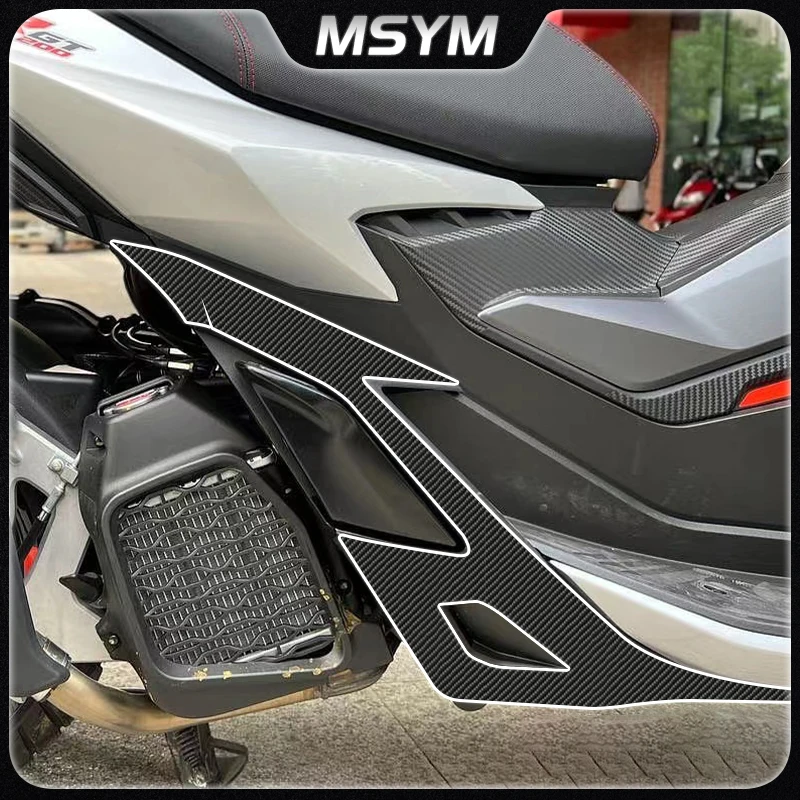 Наклейка на мотоцикл, 6D защитная пленка из углеродного волокна, наклейка на весь корпус, модифицированные аксессуары для Aprilia SR GT 200 SR GT200 SRGT200