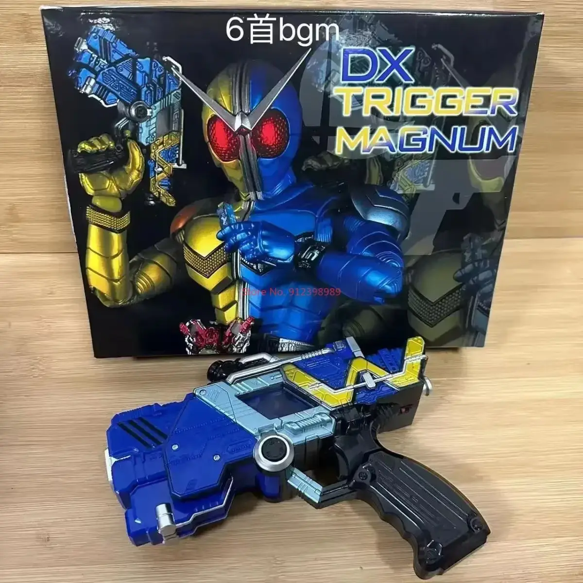 سلسلة CSM Kamen Rider لعبة محيطية مسدس جمجمة سلاح الزناد مسدس متزامن عمل ايس ديناصور صغير csmBG