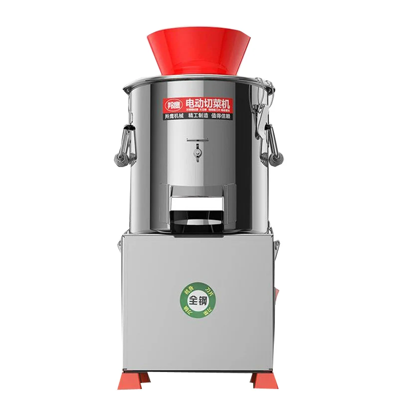 Cabbage Chopping Vegetable Cutting Machine Electric Minced Filling Chili Onion Ginger Leek Cutter Vegetable Pellet Machine