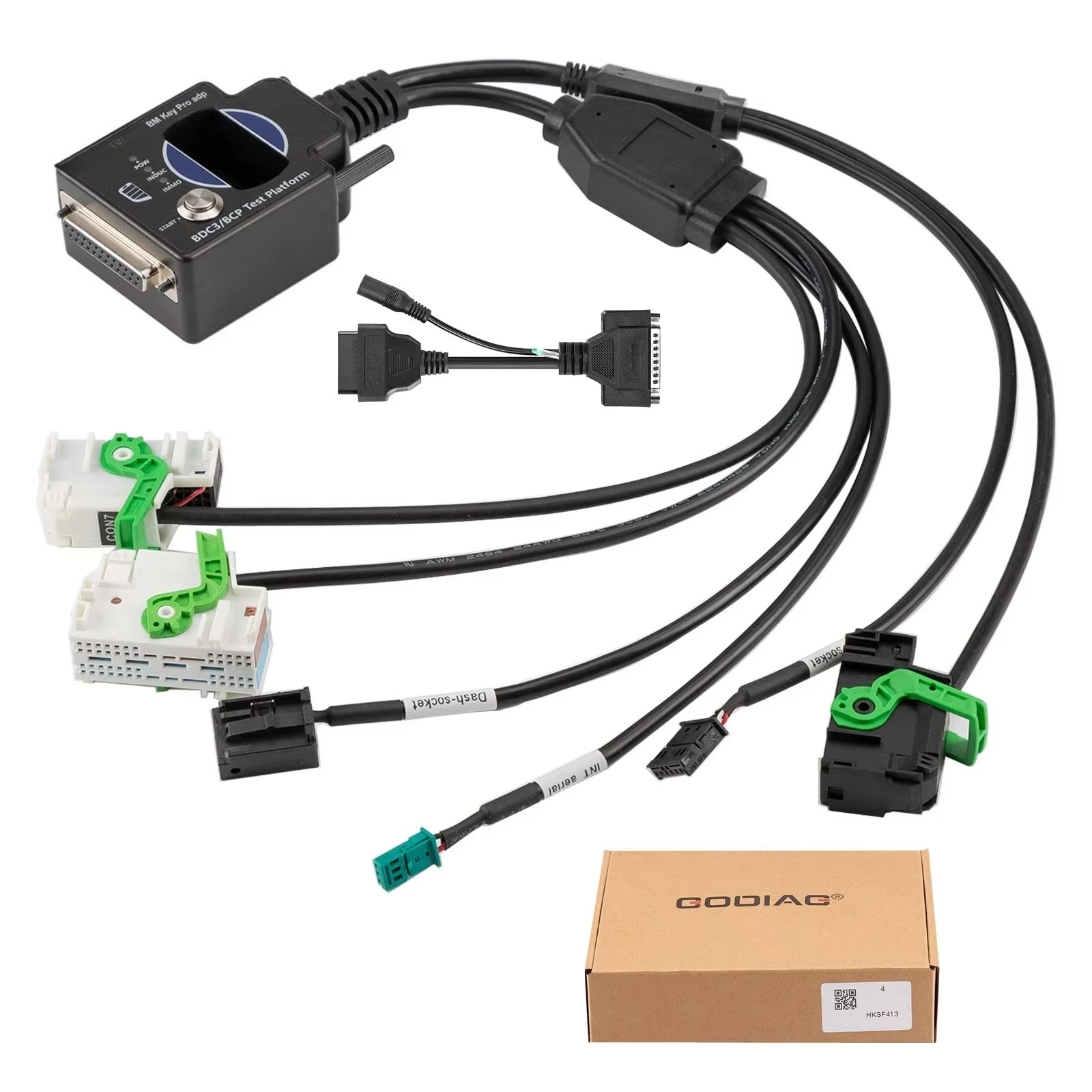 12V Automotive Diagnostic & Programming Platform with USB/Ethernet Connectivity, Supports Module Programming, Key Learning