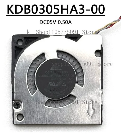 NEW Original For Delta KDB0305HA3-00 3003 5V 0.50A 3CM Micro Ultra-thin Cooling Drone Fan
