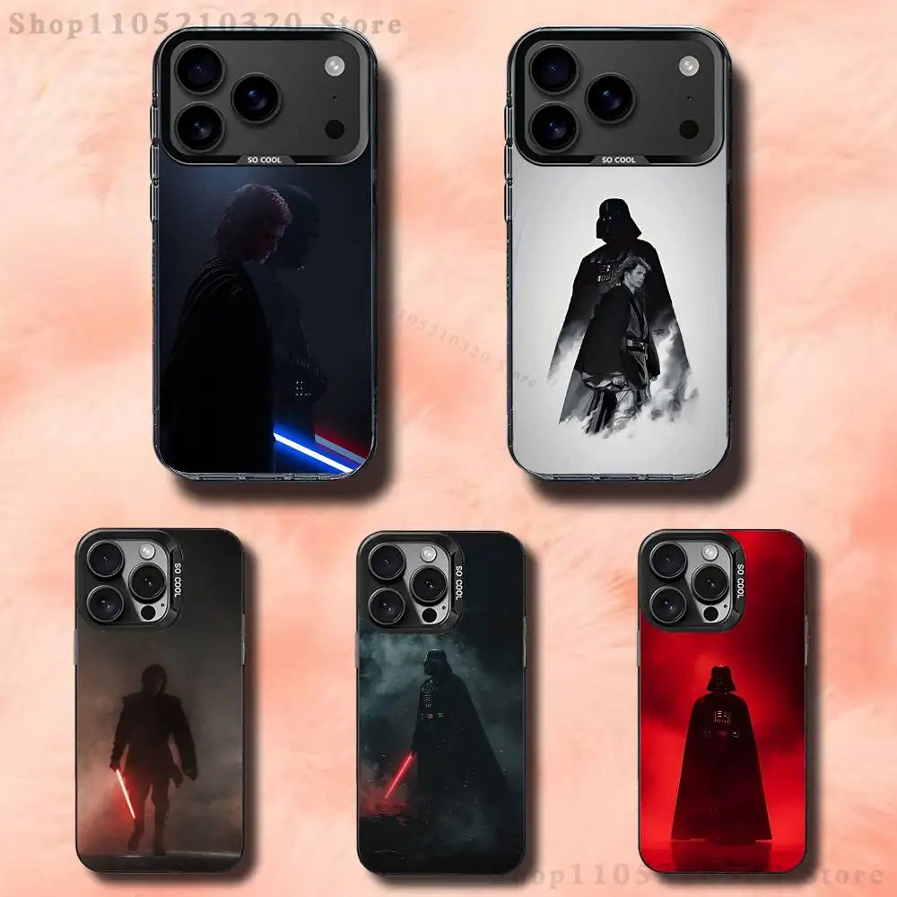 

Cool Anakin S-Skywalker Phone Case For iPhone 17,16,15,14,13,12,11,Pro,Max,Plus,E,Air,Mini Black Tpu Cover