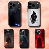 Cool Anakin S-Skywalker Phone Case For iPhone 17,16,15,14,13,12,11,Pro,Max,Plus,E,Air,Mini Black Tpu Cover