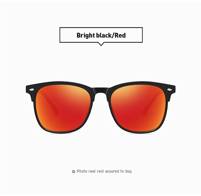 Große Rahmen Anti-Glare Quadratische Myopie Sonnenbrille Frauen Männer Im Freien Sport Rote Beschichtung Objektiv Kurzsichtige Sonnenbrille -0,5 -0,75 Bis -6 – Detail 16