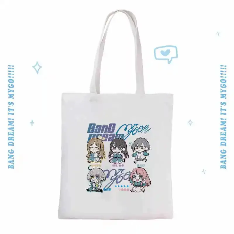 2025 11 لعبة BanG Dream It's MyGO Takamatsu Tomori الرجال النساء حقيبة كتف Chihaya Anon تأثيري الكرتون حقيبة يد تخزين الطالب B #6