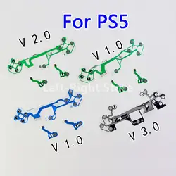 5sets Original For PS5 Button Ribbon Circuit Board for PS5 V1 V2 Controller Conductive Film Keypad Flex Cable Conductive Film