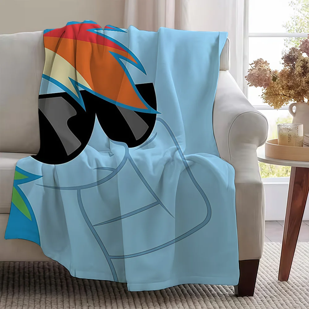 M-My Little Cartoon P-PonyS-ES Blanket Soft Warm Furry Throw Super Kids Toys Bed Sofa Car Cradle