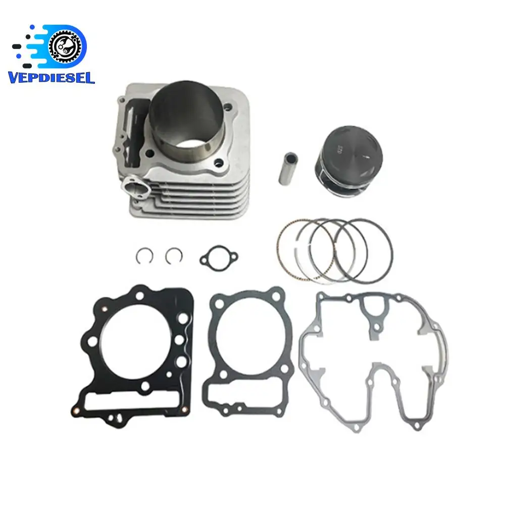 89mm 12100-HN1-A70 440cc Big Bore Cylinder Piston Gasket Kit For Honda Sportrax 99-08 TRX400EX 09-14 XR400R 1996 Car Accessories