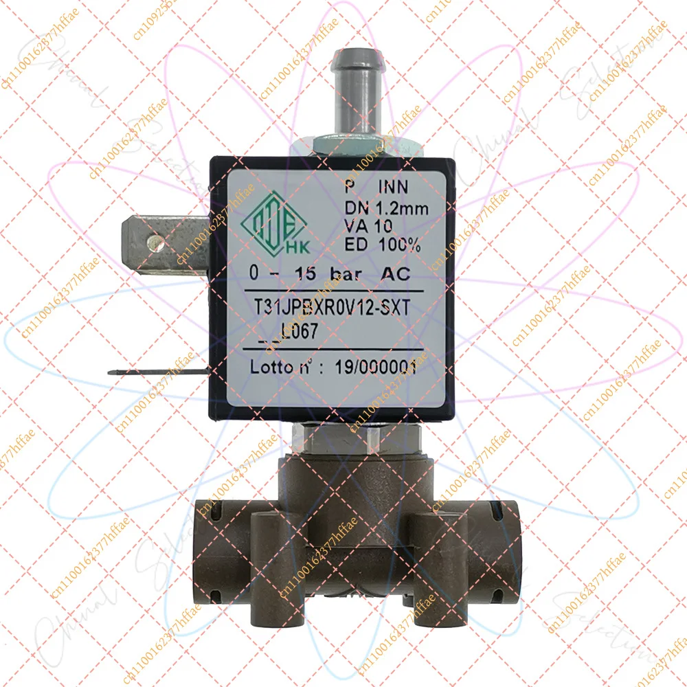 AC 110V - 120V 3/2 Way Direct Acting N.C. General Purpose Solenoid Valve for Coffee Makers & Esspresso Machine
