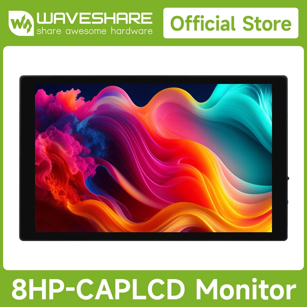

Waveshare 8inch Capacitive Touch Display, 1280×800 Wide Color Gamut, LCD Monitor for Raspberry Pi 5/4B/3B