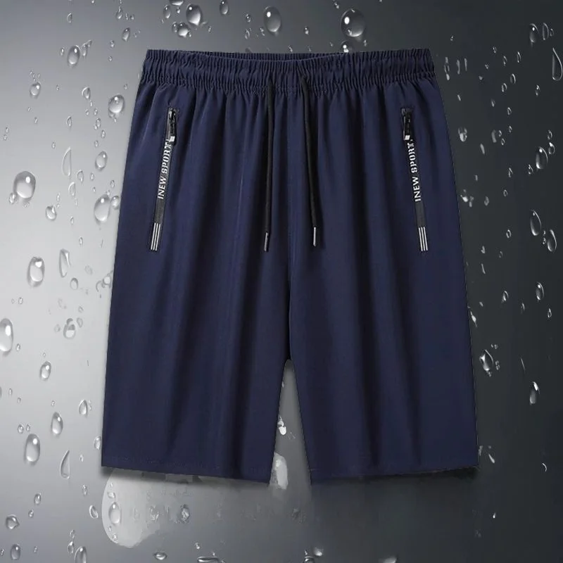 

Мужская летняя тонкая уличная одежда из ледяного шелка, эластичная, повседневная, дышащая, больших размеров, спортивная, с кондиционером...