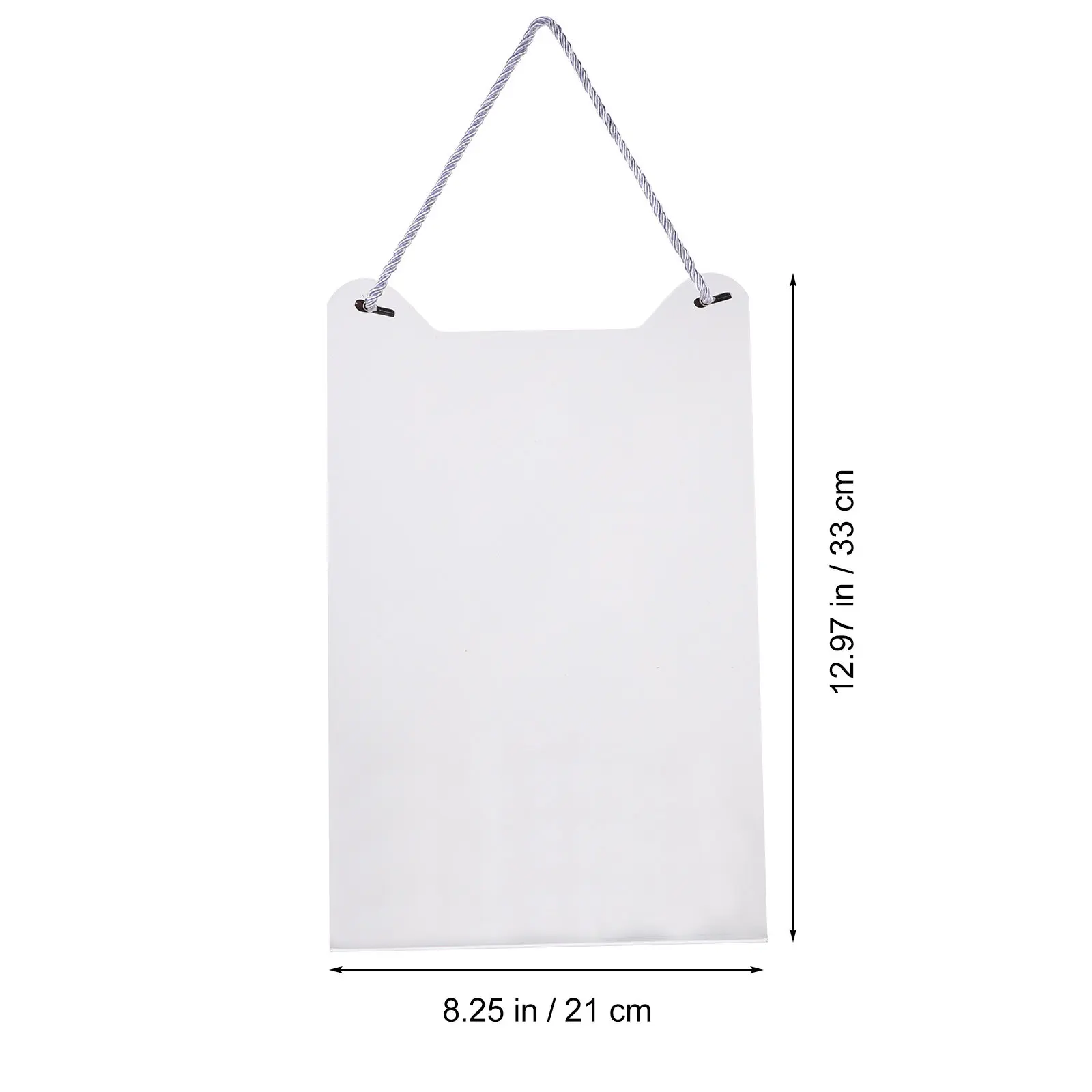 Acrylic Hanging Poster Holder Clear Price Tag Display Stand for Supermarket Retail Shop Clothing Store Menu Certificate Photo