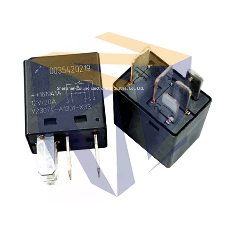 1pcs V23074-A1301-X33 12V 20A 5pin Automotive Relay