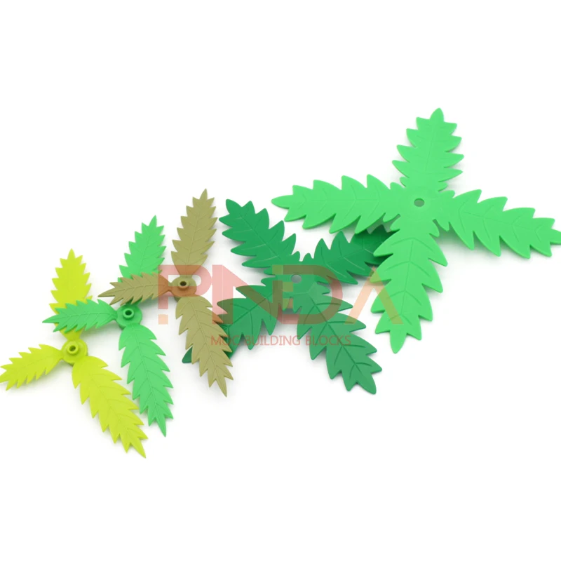 ตัวต่อ MOC 2 ชุด 43888 บล็อกตัวต่อสีเขียวทหาร ต้นไม้ ดอกไม้ หญ้า ของเล่น DIY สำหรับเด็ก ของขวัญวันเกิดเด็ก