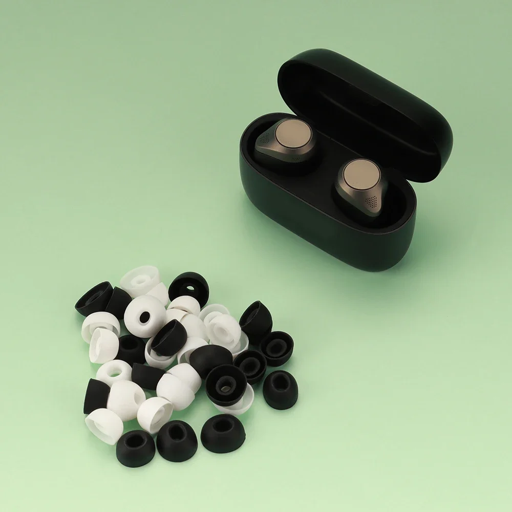 سماعة الأذن غطاء تغليف ل جابرا النخبة 3 4 5 / النخبة 7 برو 85T EVOLVE 2 سماعة بلوتوث الغبار غطاء الأذن سيليكون سدادة الأذن