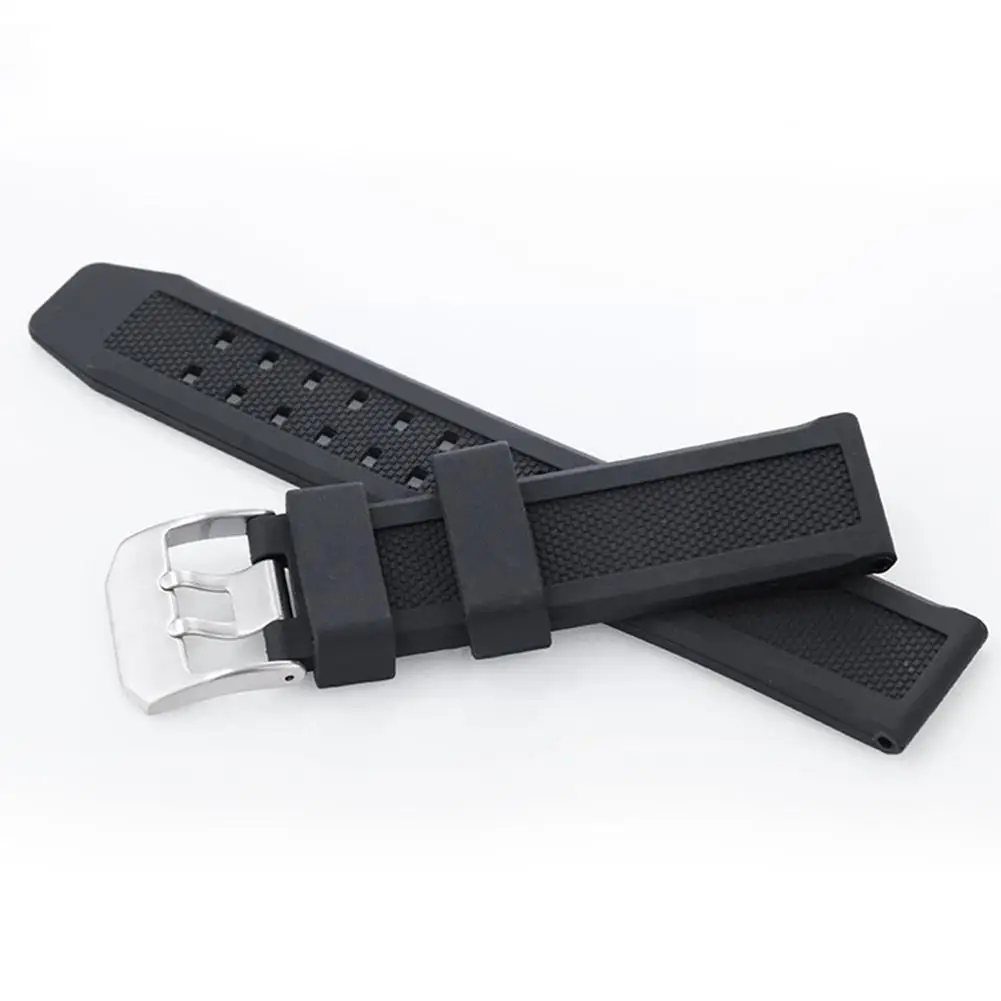 Unisex Soft Silicone Rubber Watch Strap 23mm Military Diving Sports Watch Band Bracelet For Luminox Strap Accessories P8E1