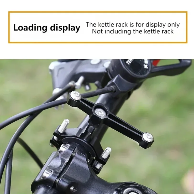 

Bike Bottle Holder Adaptor Universal MTB Bike Aluminum Alloy Cycling Bottle Holder Conversion Bicycle Water Bottle Cages Adapter