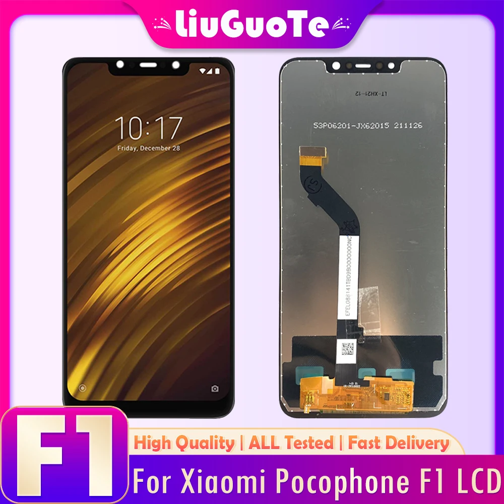 توصية وتحليل لشاشة الهاتف المحمول 6.18 بوصة لـ Xiaomi Pocophone POCO F1