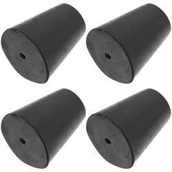 4 Pcs Speaker Mat Amplifier Protective Feet Speakers Furniture Pads Isolation Cushions Rubber Bumper