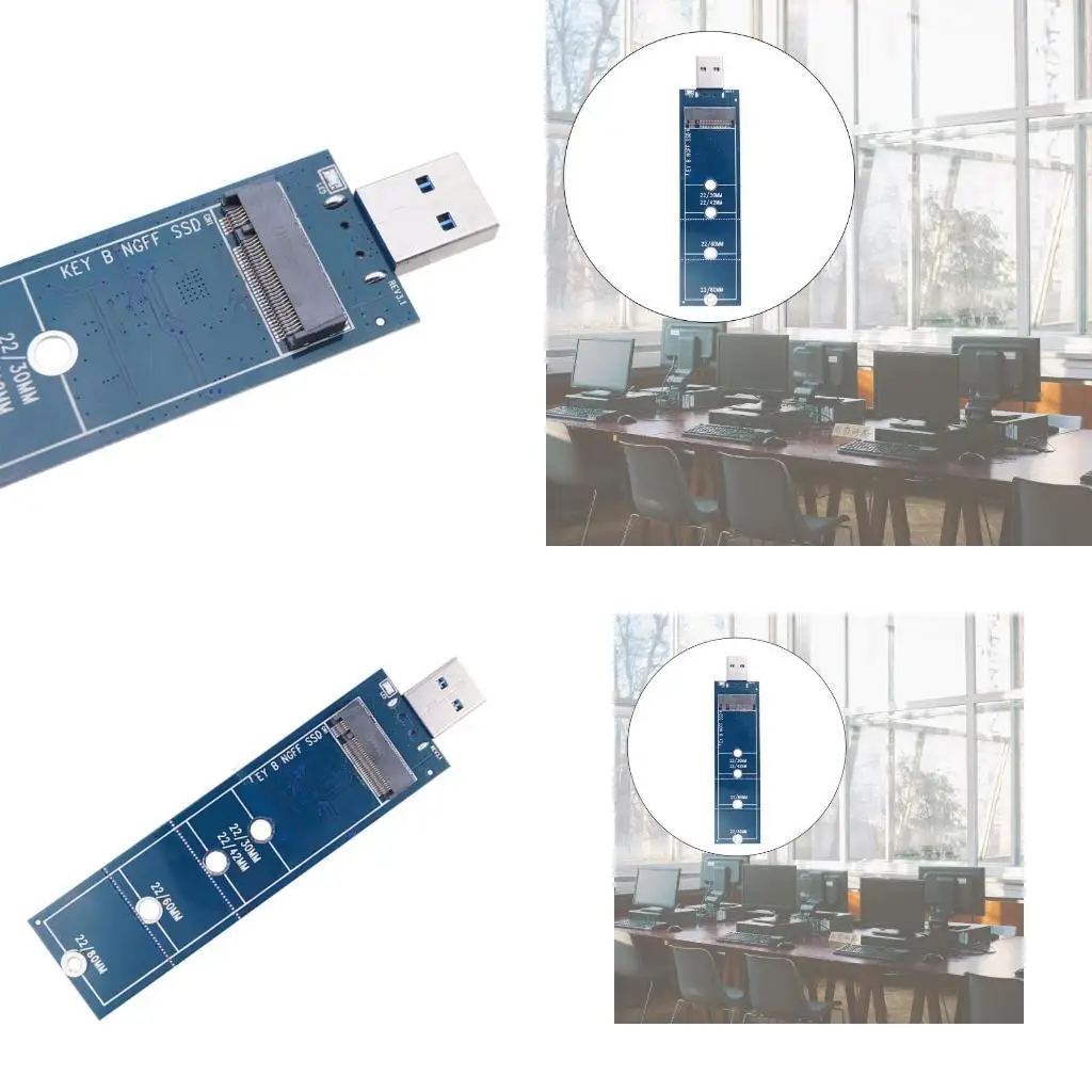 31BA for M.2 Adapter B for Key SSD to USB Reader Card NGFF Converter Suppor