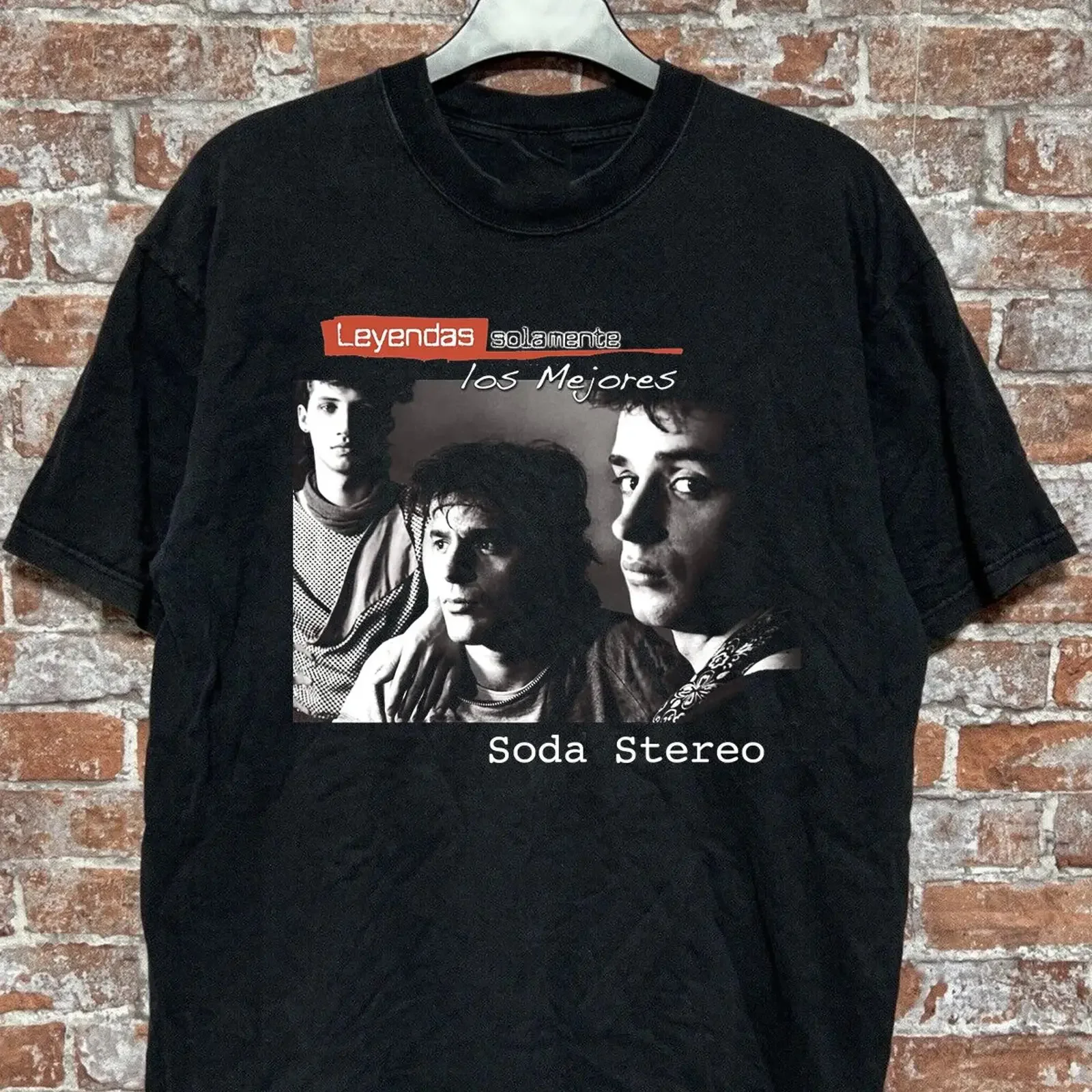 SODA STEREO LEYENDAS SOLAMENTE LOS MEJORES T SHIRT Full Size S 5XL TU1794 vintage Washed graphic Comfortable Soft