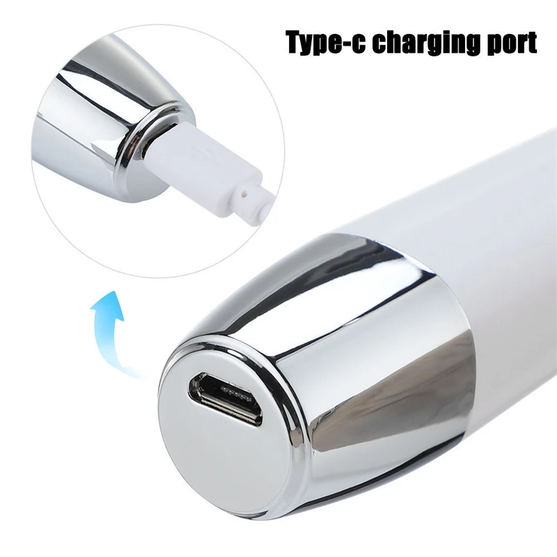 Dispositivo di bellezza per massaggiatore per occhi riscaldato a LED con vibrazione di raffreddamento per la rimozione del gonfiore delle occhiaie Strumento per la cura degli occhi antietà