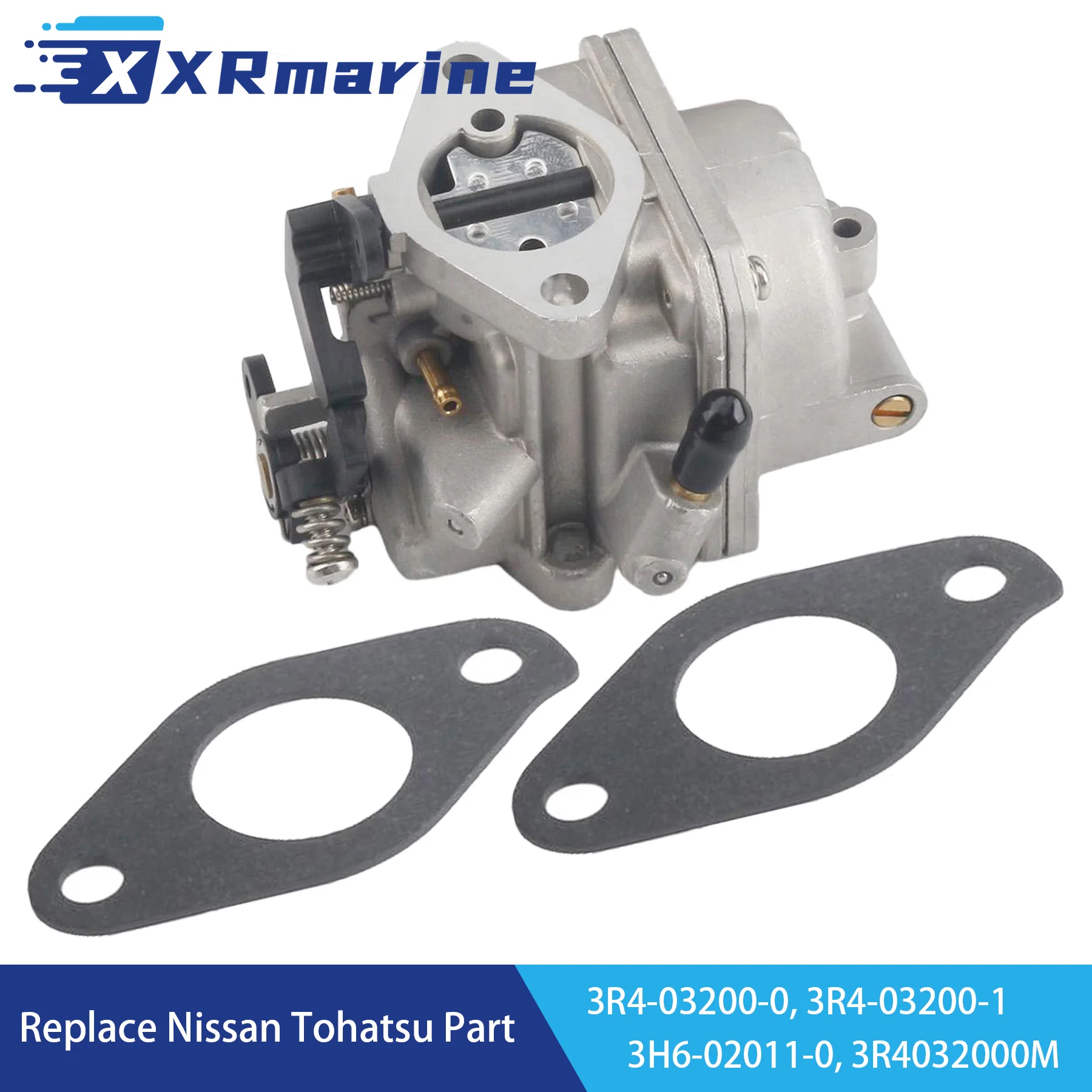 

3R4-03200 Carburetor Assy with Gasket 3H6-02011 for Tohatsu Nissan 4-stroke 6HP MFS6 NFS6 A2 B Outboard Engine 3R4-03200-1